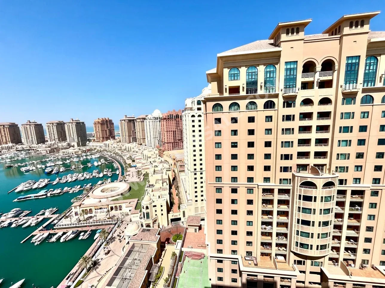 1 Bedrooms  Apartment  in Doha -  The Pearl  Not Furnished