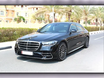 مرسيدس - بنز  S450  6 سلندر  سيدان  أسود  2022