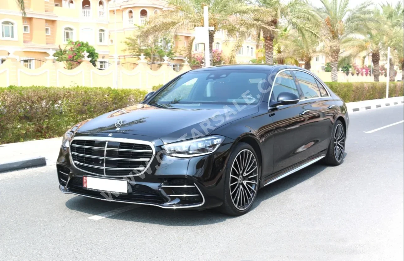 مرسيدس - بنز  S450  6 سلندر  سيدان  أسود  2022