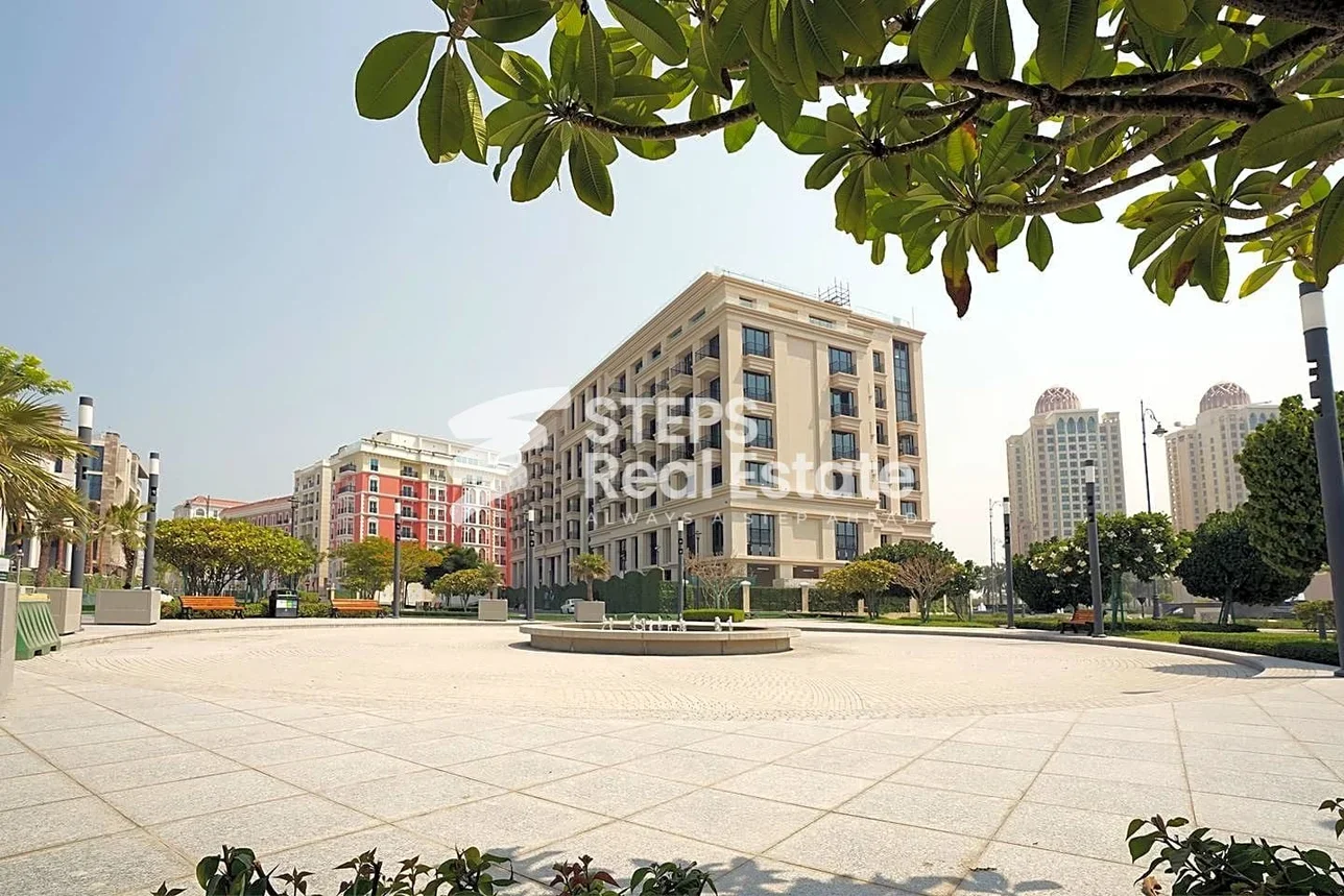 2 Bedrooms  Apartment  in Doha -  The Pearl  Semi Furnished