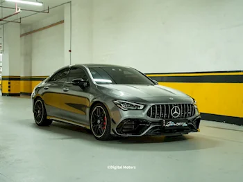 مرسيدس - بنز  سي ال ايه  45 AMG  2022  اوتوماتيك  31,000 كم  4 سلندر  دفع خلفي  سيدان  رمادي  تحت الضمان