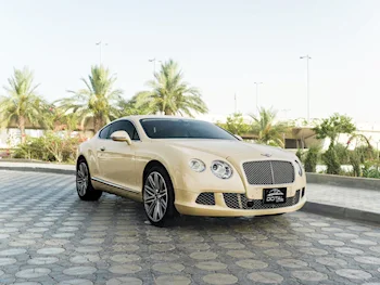 Bentley  GT  Speed  2013  Automatic  65,000 Km  12 Cylinder  All Wheel Drive (AWD)  Coupe / Sport  Beige