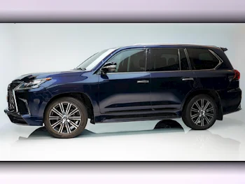 Lexus  LX  570  2018  Automatic  140٬000 Km  8 Cylinder  Four Wheel Drive (4WD)  SUV  Dark Blue