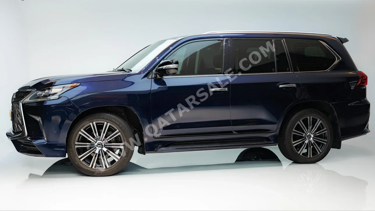 Lexus  LX  570  2018  Automatic  140٬000 Km  8 Cylinder  Four Wheel Drive (4WD)  SUV  Dark Blue