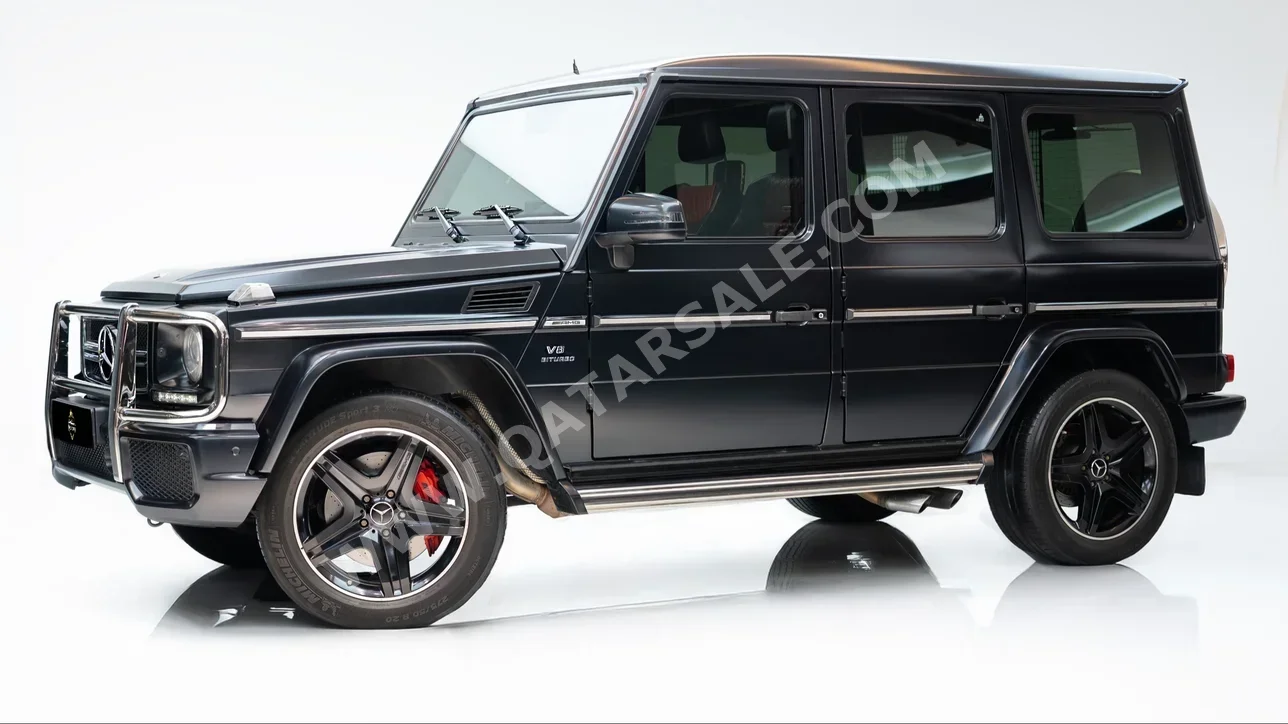 Mercedes-Benz  G-Class  63 AMG  2014  Automatic  173٬000 Km  8 Cylinder  Four Wheel Drive (4WD)  SUV  Black