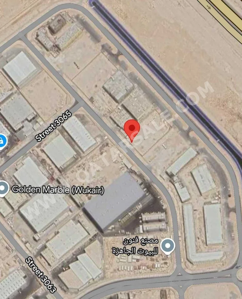 Lands For Sale in Al Wakrah  - Barkit Al Awamer  -Area Size 10,000 Square Meter