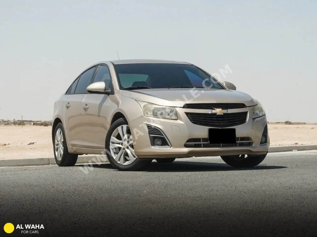 Chevrolet  Cruze  LT  2013  Automatic  155,000 Km  4 Cylinder  Front Wheel Drive (FWD)  Sedan  Gold