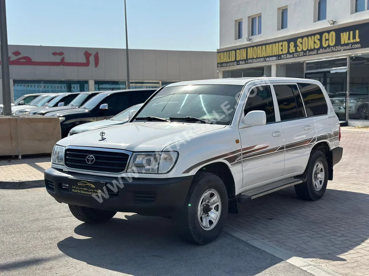 Toyota  Land Cruiser  GX  2002  Automatic  500,000 Km  6 Cylinder  Four Wheel Drive (4WD)  SUV  White