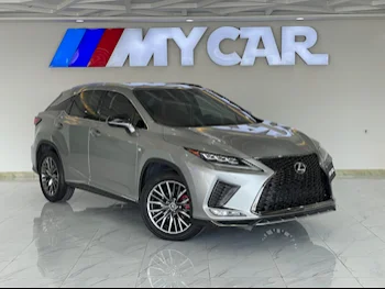 Lexus  RX  350 F Sport  2020  Automatic  78,000 Km  6 Cylinder  Four Wheel Drive (4WD)  SUV  Silver