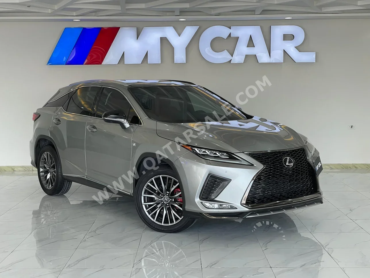 Lexus  RX  350 F Sport  2020  Automatic  78,000 Km  6 Cylinder  Four Wheel Drive (4WD)  SUV  Silver