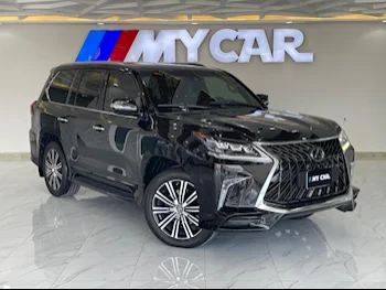 Lexus  LX  570 S  2018  Automatic  97,000 Km  8 Cylinder  Four Wheel Drive (4WD)  SUV  Black