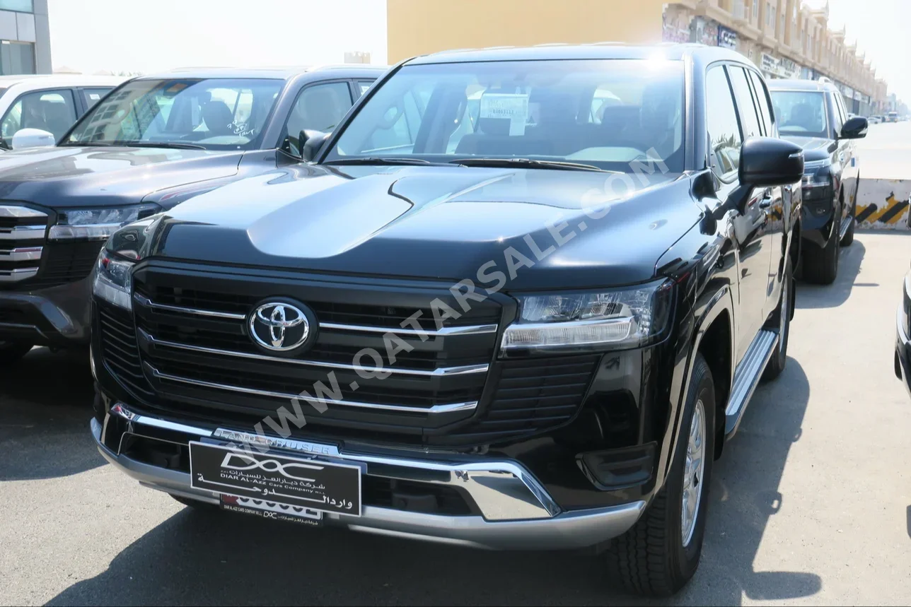 Toyota  Land Cruiser  GX  2024  Automatic  0 Km  6 Cylinder  Four Wheel Drive (4WD)  SUV  Black  With Warranty