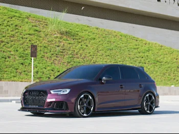 Audi  RS  3  2020  Automatic  19,000 Km  5 Cylinder  All Wheel Drive (AWD)  Hatchback  Violet