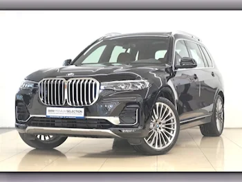 BMW  X-Series  X7 40i  2022  Automatic  39,000 Km  4 Cylinder  All Wheel Drive (AWD)  SUV  Black  With Warranty