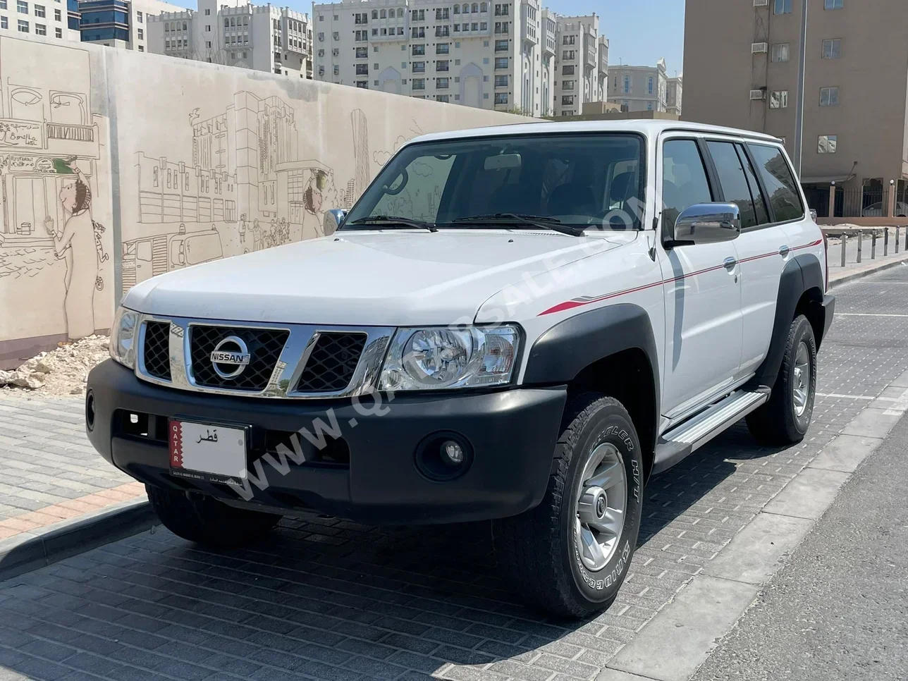  Nissan  Patrol  Safari  2019  Automatic  49,000 Km  6 Cylinder  Four Wheel Drive (4WD)  SUV  White  With Warranty