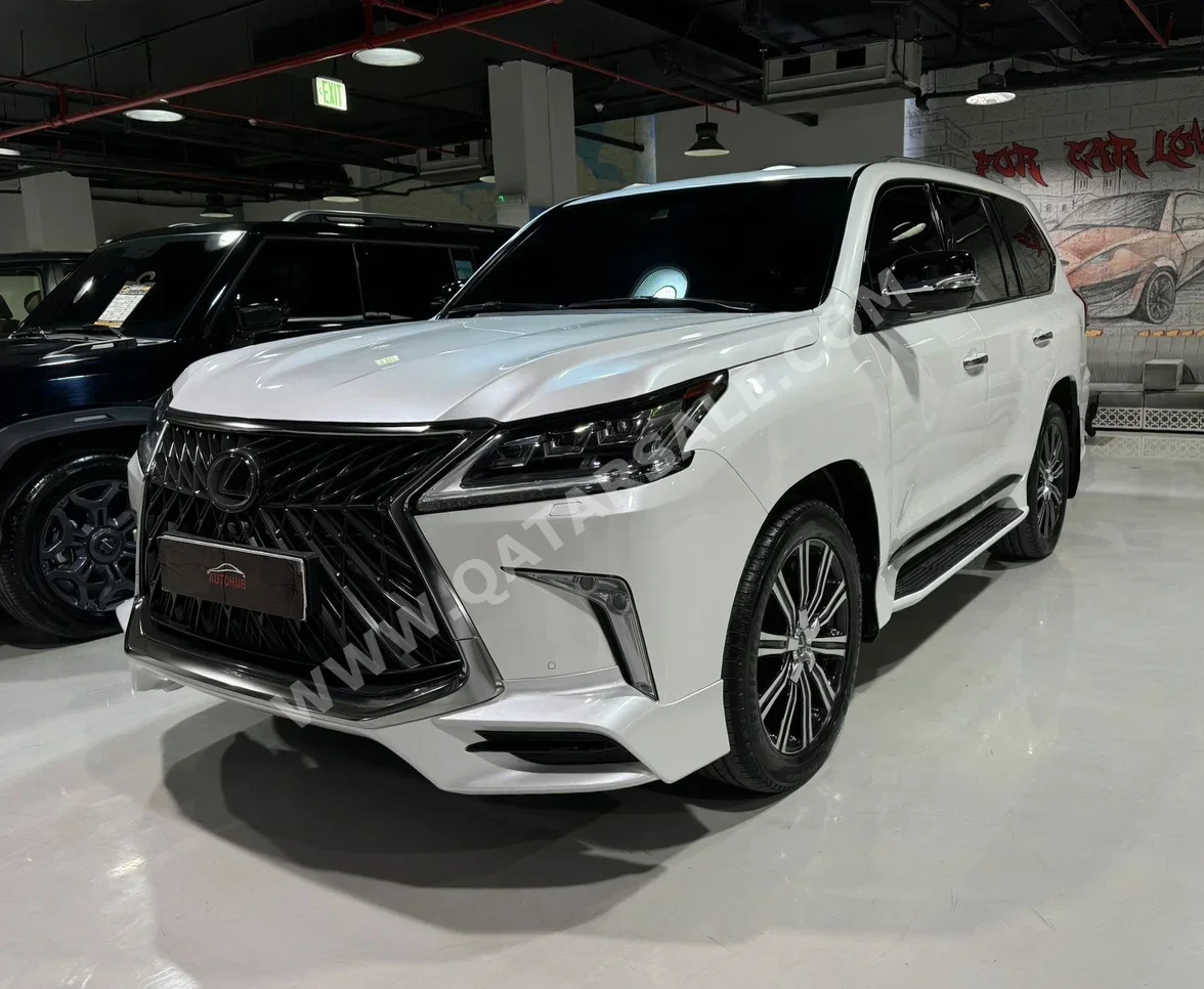 Lexus  LX  570 S  2020  Automatic  103,000 Km  8 Cylinder  Four Wheel Drive (4WD)  SUV  White