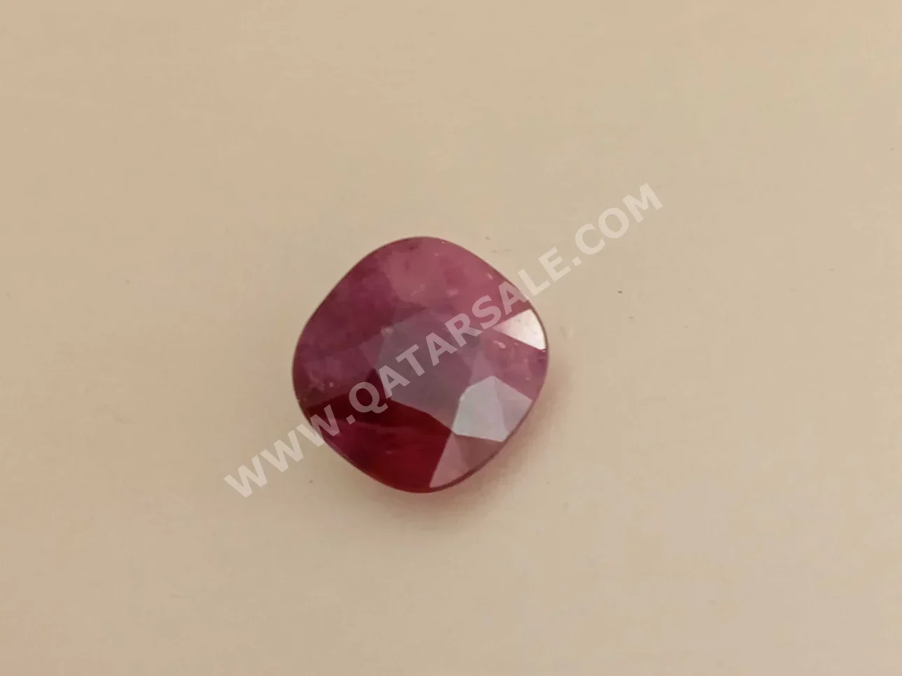 Gemstones Red Ruby  772 Carat  Nature  Oval  SI1