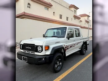 Toyota  Land Cruiser  LX  2024  Manual  0 Km  6 Cylinder  Four Wheel Drive (4WD)  Pick Up  White  With Warranty