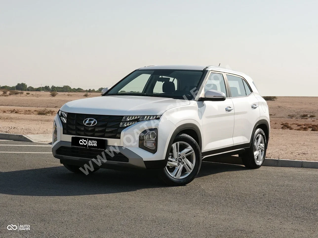 Hyundai  Creta  2024  Automatic  11,000 Km  4 Cylinder  Front Wheel Drive (FWD)  SUV  White  With Warranty