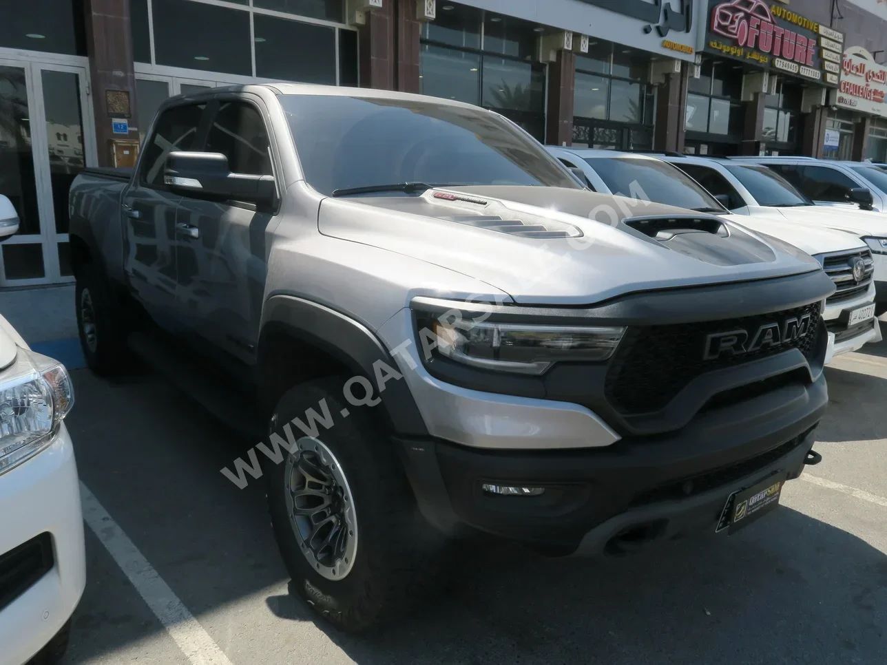 Dodge  Ram  TRX  2022  Automatic  34,000 Km  8 Cylinder  Four Wheel Drive (4WD)  Pick Up  Silver  With Warranty