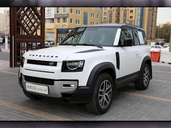 Land Rover  Defender  90  2022  Automatic  59,600 Km  6 Cylinder  Four Wheel Drive (4WD)  SUV  White  With Warranty