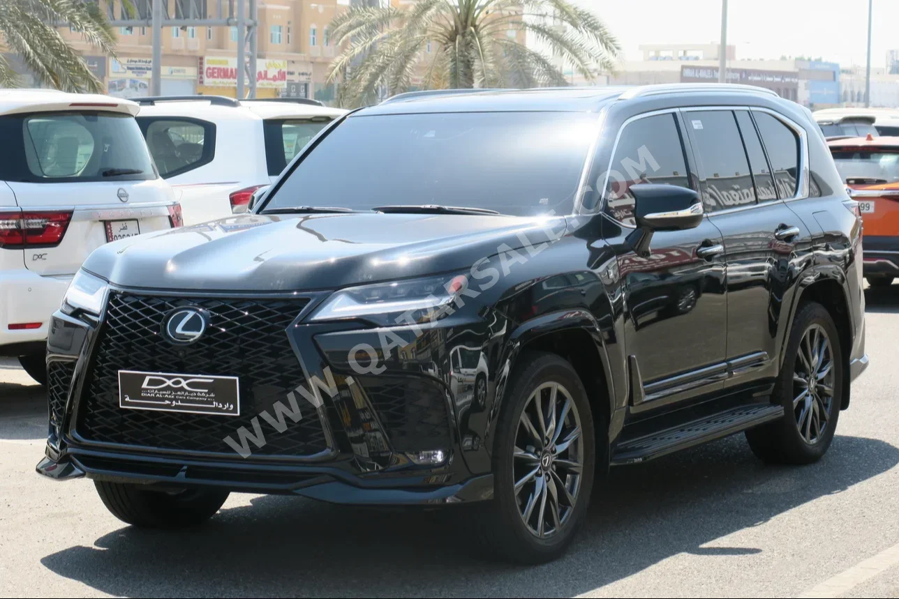 Lexus  LX  600 F Sport  2024  Automatic  2,000 Km  6 Cylinder  Four Wheel Drive (4WD)  SUV  Black  With Warranty