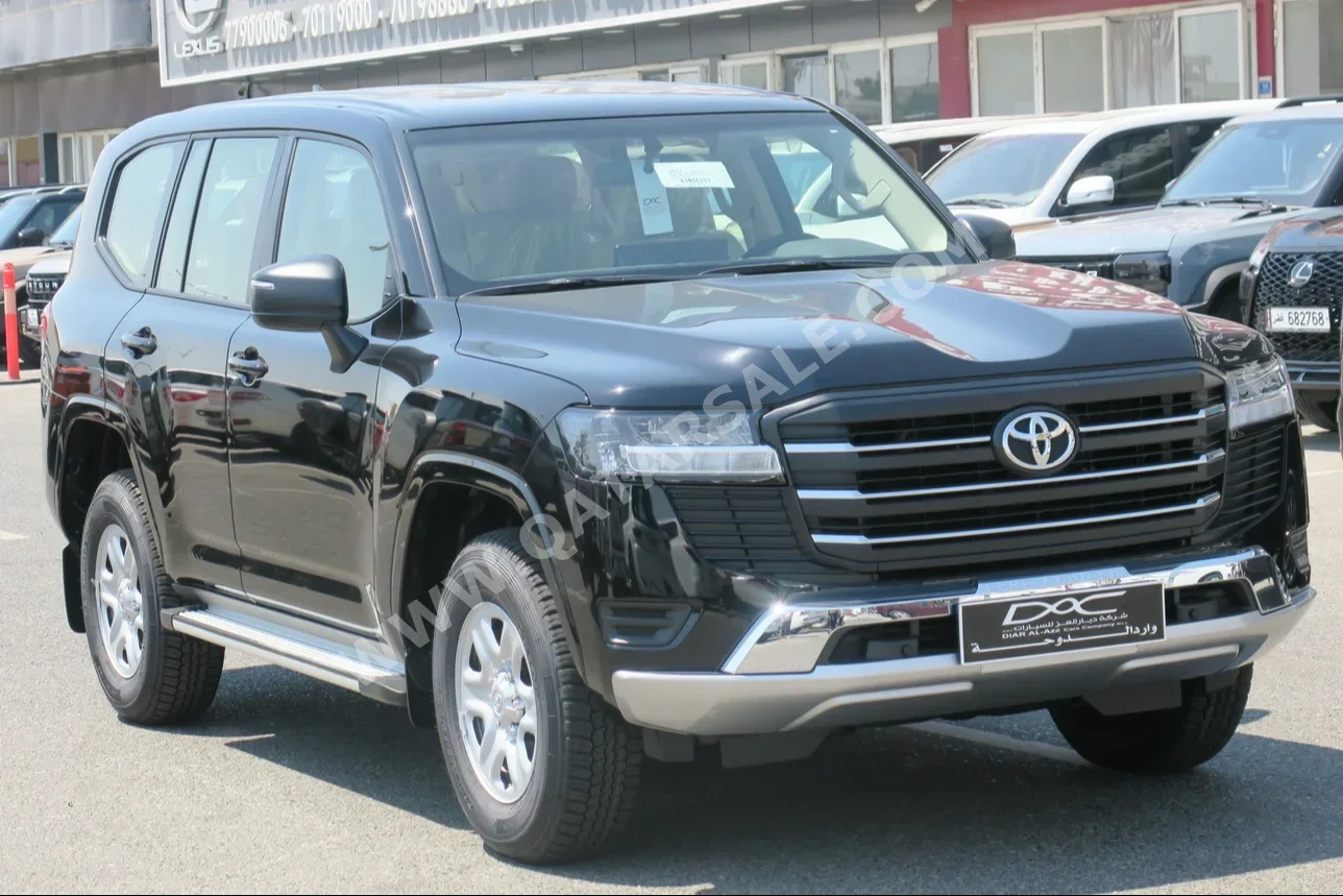 Toyota  Land Cruiser  GX  2024  Automatic  0 Km  6 Cylinder  Four Wheel Drive (4WD)  SUV  Black  With Warranty