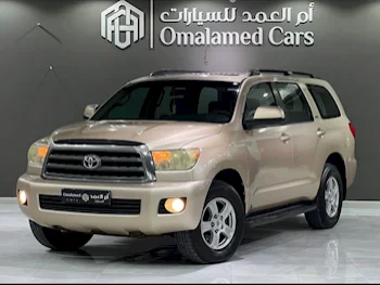 Toyota  Sequoia  SR5  2010  Automatic  287٬000 Km  8 Cylinder  Four Wheel Drive (4WD)  SUV  Gold