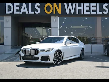 BMW  7-Series  740 Li M  2020  Automatic  100,000 Km  6 Cylinder  Rear Wheel Drive (RWD)  Sedan  White