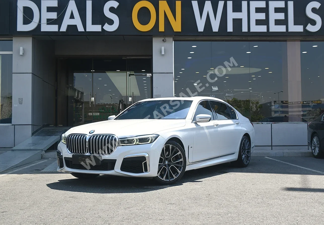 BMW  7-Series  740 Li M  2020  Automatic  100,000 Km  6 Cylinder  Rear Wheel Drive (RWD)  Sedan  White