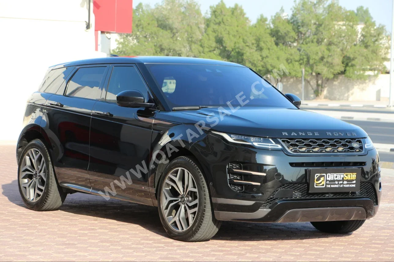 Land Rover  Evoque  R-Dynamic  2020  Automatic  70,000 Km  4 Cylinder  Four Wheel Drive (4WD)  SUV  Black  With Warranty