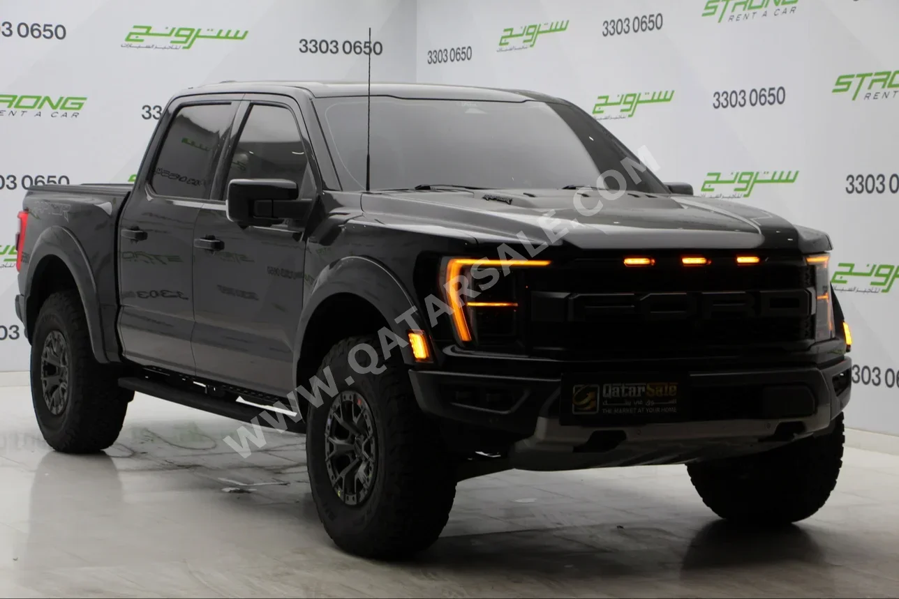 Ford  Raptor  2022  Automatic  56,000 Km  6 Cylinder  Four Wheel Drive (4WD)  Pick Up  Black  With Warranty