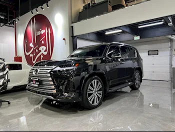  Lexus  LX  600 Luxury  2024  Automatic  2,000 Km  6 Cylinder  Four Wheel Drive (4WD)  SUV  Black  With Warranty