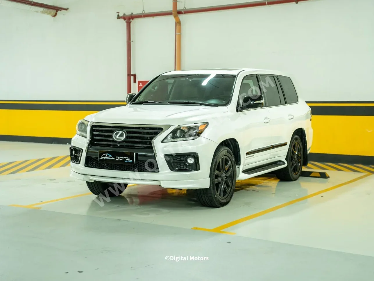 Lexus  LX  570 supercharger  2014  Automatic  196,000 Km  8 Cylinder  Four Wheel Drive (4WD)  SUV  White