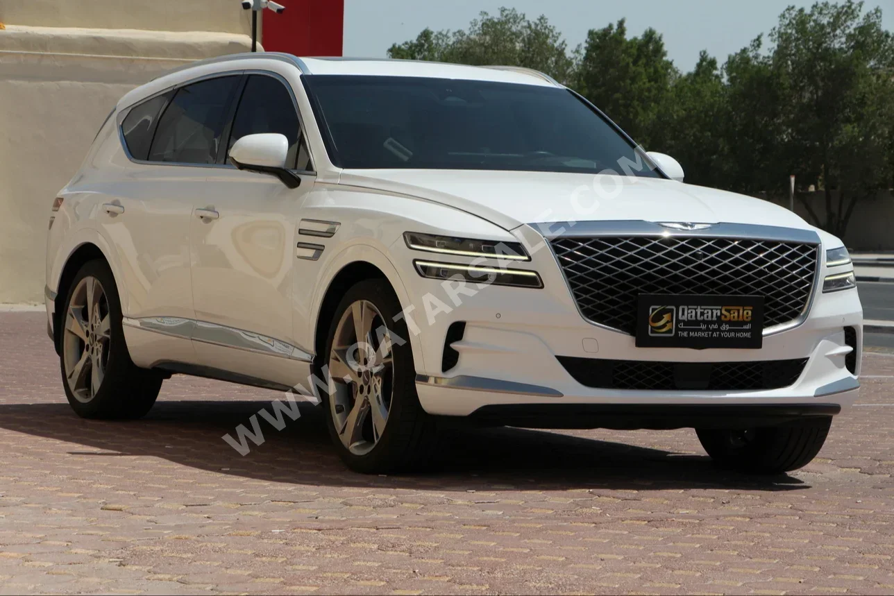 جينيسيس جي في 80 2021 اوتوماتيك 220,000 كم 6 سلندر دفع كلي مستمر اس يو في أبيض تحت الضمان