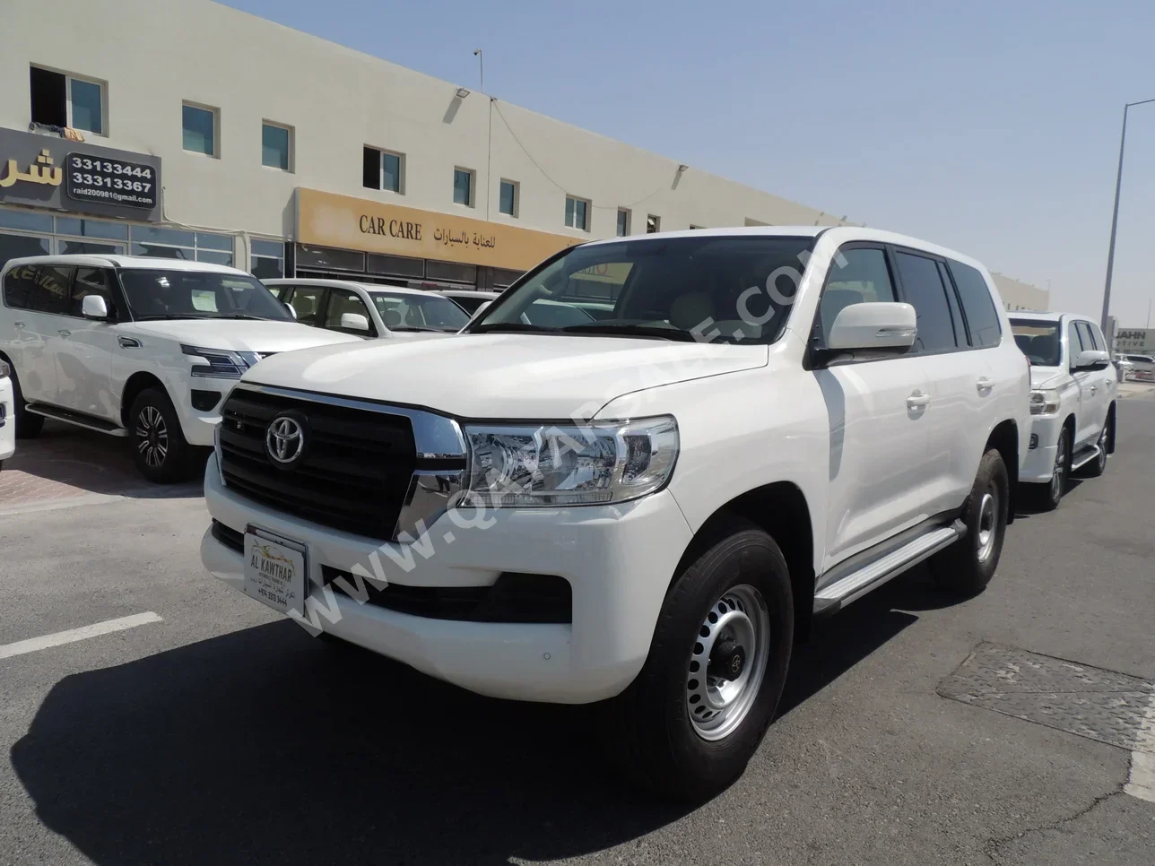 Toyota  Land Cruiser  G  2019  Automatic  165,000 Km  6 Cylinder  Four Wheel Drive (4WD)  SUV  White