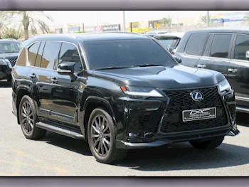 Lexus  LX  600 F Sport  2024  Automatic  2,000 Km  6 Cylinder  Four Wheel Drive (4WD)  SUV  Black  With Warranty