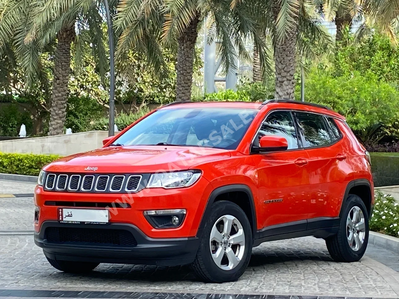 Jeep  Compass  longitude  2019  Automatic  63,000 Km  6 Cylinder  Four Wheel Drive (4WD)  SUV  Orange