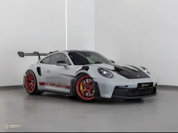 Porsche  911  GT3 RS-Weissach Package  2023  Automatic  2,750 Km  6 Cylinder  Four Wheel Drive (4WD)  SUV  Gray  With Warranty