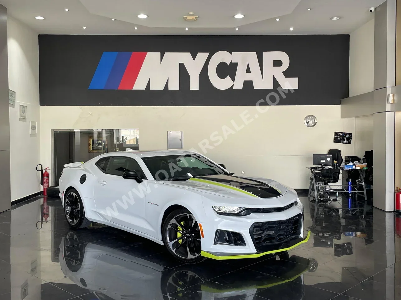 Chevrolet  Camaro  RS  2021  Automatic  41,000 Km  6 Cylinder  Rear Wheel Drive (RWD)  Coupe / Sport  White