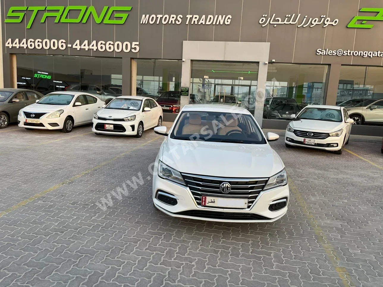 MG  5  2020  Automatic  75,000 Km  4 Cylinder  Front Wheel Drive (FWD)  Sedan  White  With Warranty