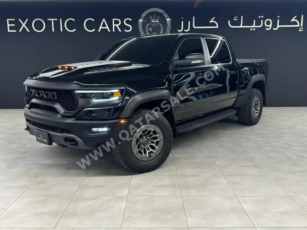 Dodge  Ram  TRX  2022  Automatic  75,000 Km  8 Cylinder  Four Wheel Drive (4WD)  Pick Up  Black  With Warranty