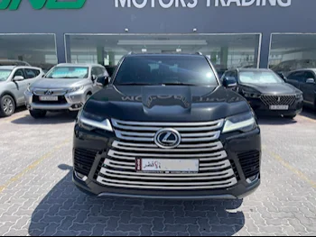 Lexus  LX  600 F Sport  2022  Automatic  62,000 Km  6 Cylinder  Four Wheel Drive (4WD)  SUV  Black  With Warranty