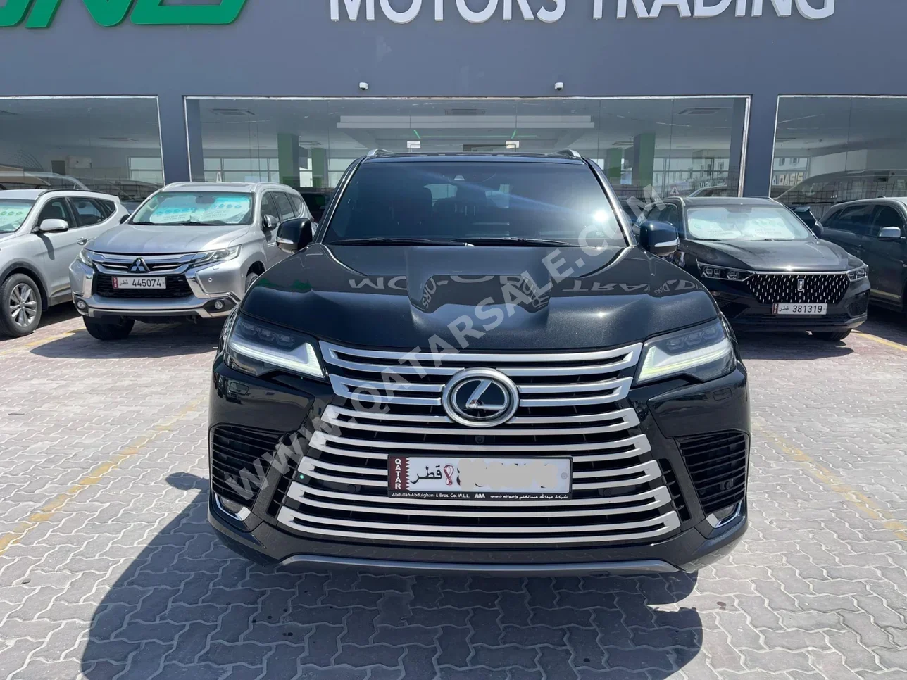 Lexus  LX  600 F Sport  2022  Automatic  62,000 Km  6 Cylinder  Four Wheel Drive (4WD)  SUV  Black  With Warranty