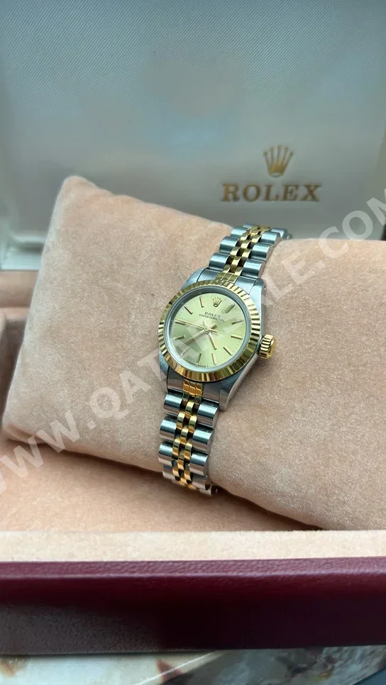 Watches - Rolex  - Analogue Watches  - Yellow  - Women Watches