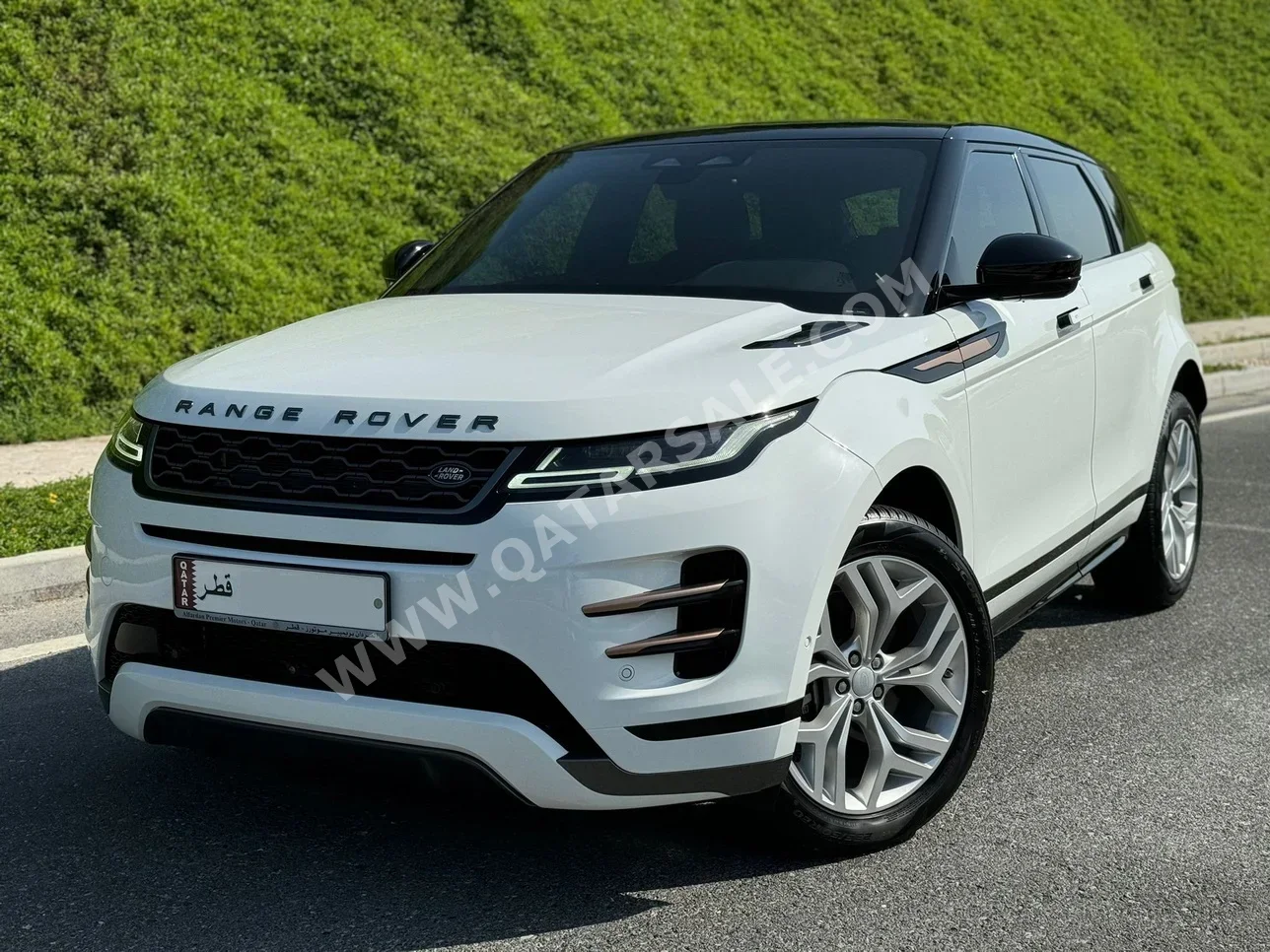 Land Rover  Evoque  R Dynamic SE  2021  Automatic  8,000 Km  4 Cylinder  Four Wheel Drive (4WD)  SUV  White  With Warranty