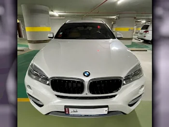 BMW  X-Series  X6  2019  Automatic  91,000 Km  6 Cylinder  Four Wheel Drive (4WD)  SUV  White