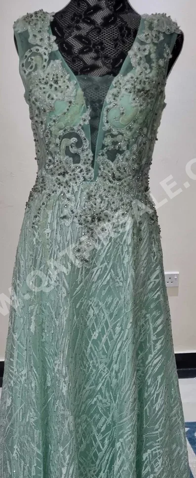 Wedding Dress  - Green  -Size: Medium