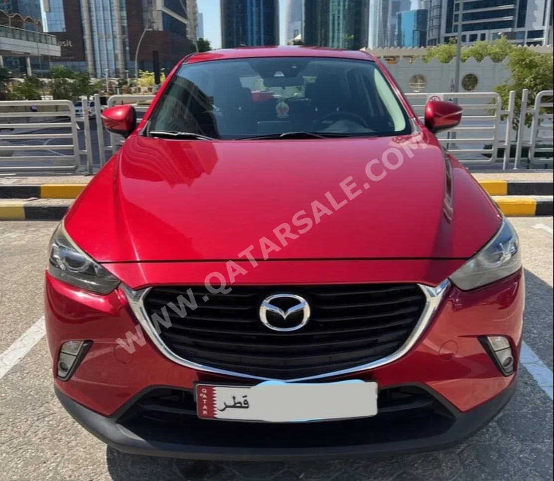 Mazda  CX  3  2017  Automatic  86,000 Km  4 Cylinder  Front Wheel Drive (FWD)  Sedan  Red