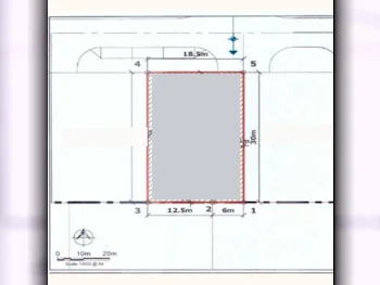 Lands For Sale in Lusail  -Area Size 555 Square Meter